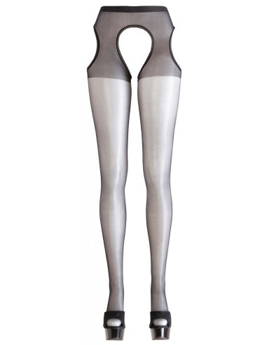 Sex Tights black S/M - Rajstopy - 5