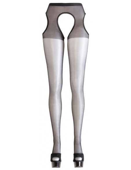 Sex Tights black S/M - Rajstopy - 5