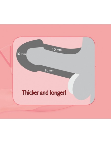 NS Sleeve w/ bullet - Przedłużki i nakładki na penisa - 8