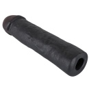 Penis Sleeve Black – Elastyczna Nakładka Rozszerzająca z TPE, 22 cm, Ø 4,2–4,8 cm - 4
