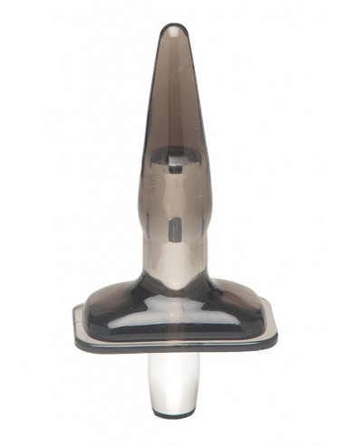 Plug/vibr-MENZSTUFF PURRFECT PLUG SMOKE - Kulki i korki analne wibrujące - 2