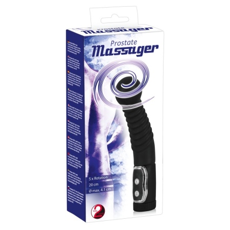 Stymulator prostaty Prostata Twister z rotacyjnym wirnikiem kulowym, 20 cm - 1