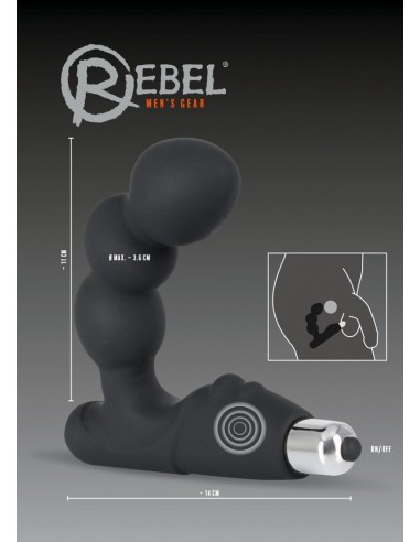 Rebel Prostate Stimulator - Masażery i stymulatory prostaty - 5