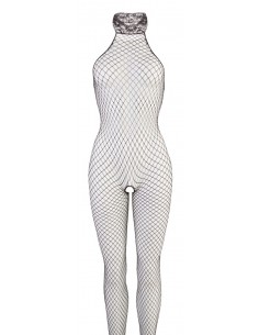 Net catsuit black S/M - Bodystocking - 1 2