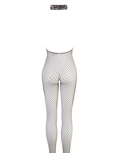 Net catsuit black S/M - Bodystocking - 4