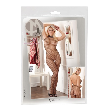Net catsuit black - 5