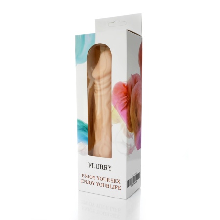 Wibrator FLURRY z CyberSkin® - ultrarealistyczna tekstura, regulowana wibracja i elastyczna konstrukcja - 1
