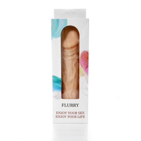 Wibrator FLURRY z CyberSkin® - ultrarealistyczna tekstura, regulowana wibracja i elastyczna konstrukcja - 2