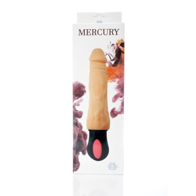 Wibrator Realistyczny MERCURY USB 12 Funkcji - 1 2