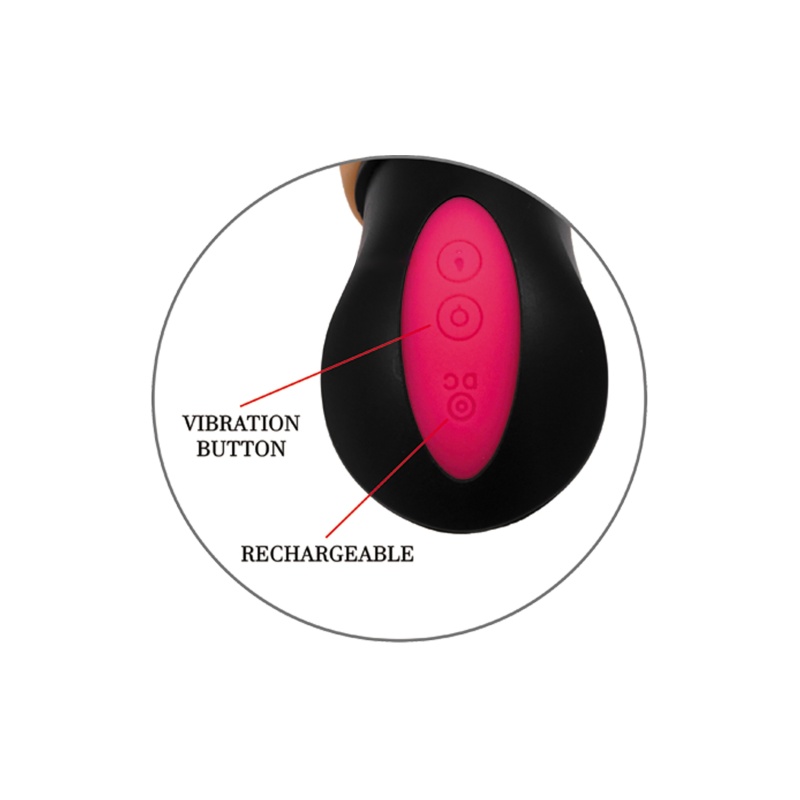 Wibrator MERCURY - giętki korpus, 12 funkcji, ładowanie USB - 6