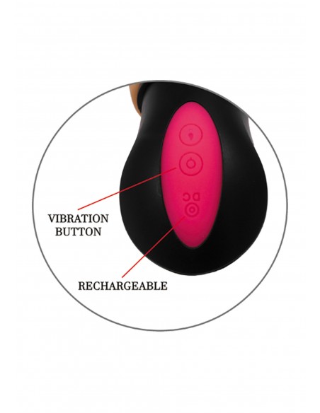 Wibrator MERCURY-USB-12function,bending vibrator - Wibratory Realistyczne - 6