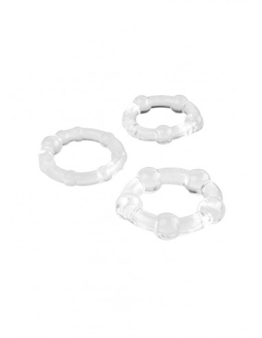 Zestaw pierścieni na penisa C-RING SET  - Pierścienie erekcyjne niewibrujące - 1