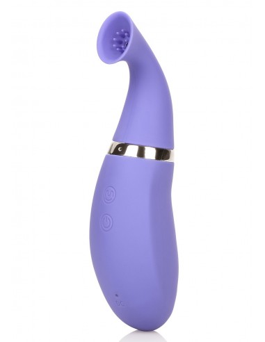 Stymulator-RECHARGEABLE CLITORAL PUMP PURPLE - Stymulatory łechtaczki klasyczne - 2