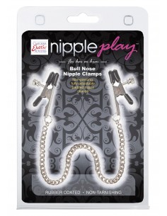 Stymulator-BULL NOSE NIPPLE CLAMPS - Klamry i klipsy na sutki - 1