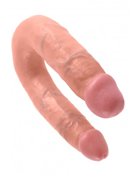 Dildo-COCK DOUBLE TROUBLE M FLESH - Dilda podwójne - 1