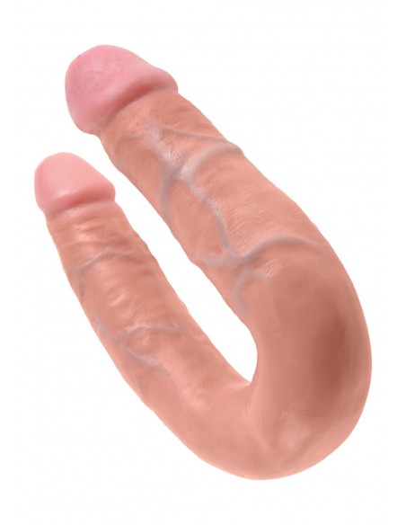 Dildo-COCK DOUBLE TROUBLE M FLESH - Dilda podwójne - 5