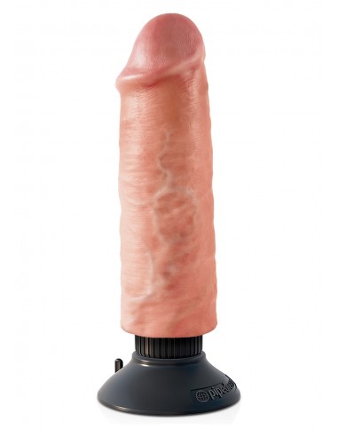 Wibrator-VIBRATING COCK FLESH 6 INCH - Wibratory Realistyczne - 1