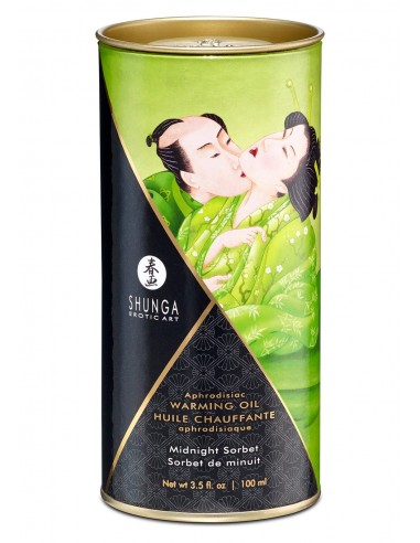 Warming Oil Midnight Sorbet 100 ml - Olejki i żele do masażu - 2