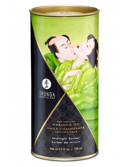 Warming Oil Midnight Sorbet 100 ml - Olejki i żele do masażu - 2