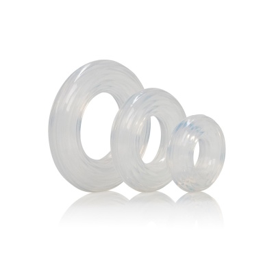 Zestaw silikonowych pierścieni erekcyjnych SCALA Premium bezszwowe 2/2,5/3,25 cm - 1