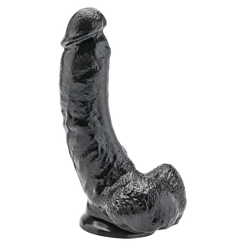 Dildo Get Real 8 cali z jądrami, PCV, przyssawka – 20,5 cm - 1