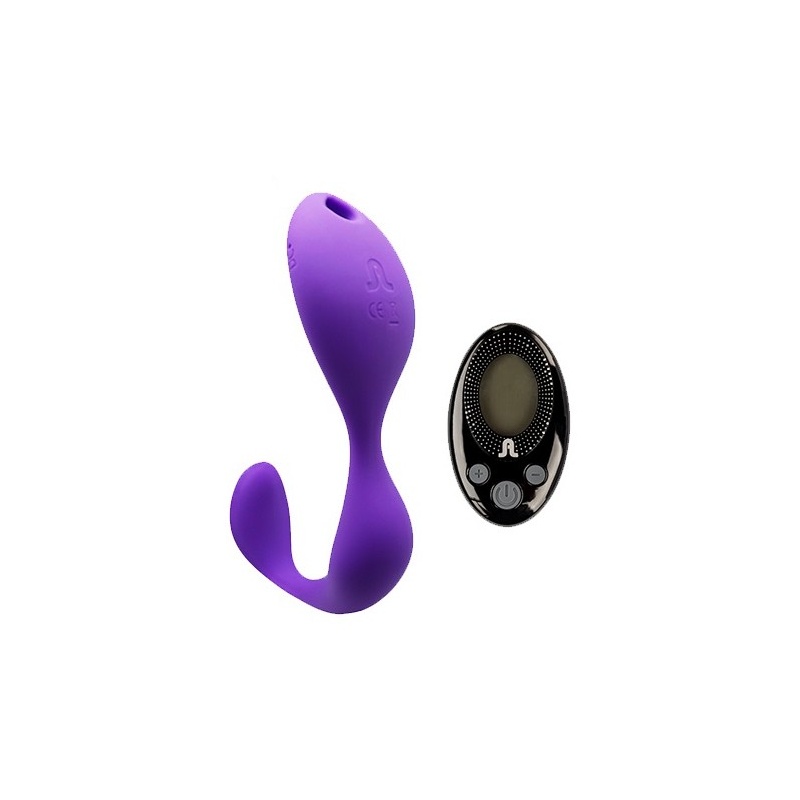 Stymulator-Wibrator Mr.HOOK+LRS podwójny z regulowaną opaską i zdalnym sterowaniem - 2