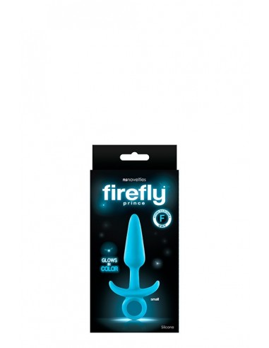 Plug-FIREFLY PRINCE SMALL BLUE - Korki analne silikonowe - 1