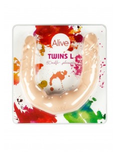 Dildo-Fantom ciała ludzkiego - Twins L - Dilda podwójne - 1