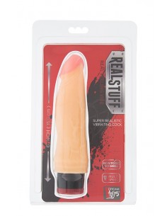 Wibrator-REALSTUFF MULTISPEED VIBRATOR 6INCH - Wibratory Realistyczne - 1 2