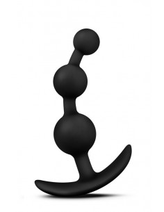 Plug-LUXE BEME 3 BLACK - Korki analne silikonowe - 1