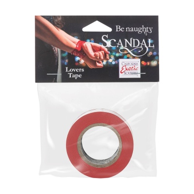 BDSM Scandal Lovers Tape Red - 1