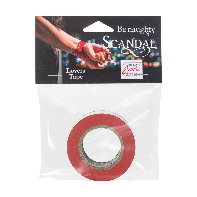 BDSM Scandal Lovers Tape Red - 1