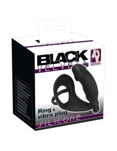 Plug/vibr-5885390000 BV Ring + vibro plug-Wibrator - Kulki i korki analne wibrujące - 1
