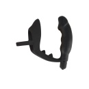 Wibrujący plug analny z pierścieniem na penisa ORION Vibrating Silicone Plug, silikon z powłoką PU, długość całkowita 13,5 cm - 5