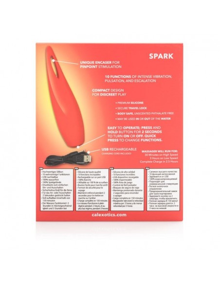 Stymulator-RED HOT SPARK - Stymulatory łechtaczki klasyczne - 5