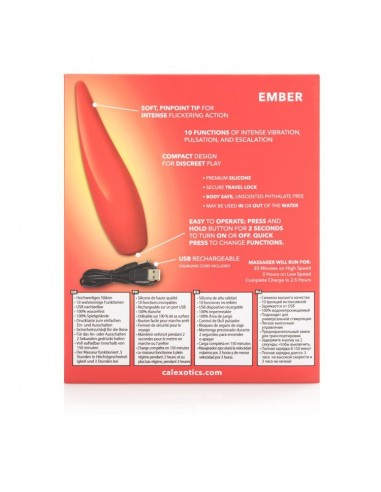 Stymulator-RED HOT EMBER - Stymulatory łechtaczki klasyczne - 5