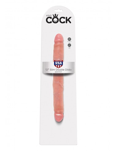 Dildo-Cock 12 Inch Slim Double Flesh - Dilda podwójne - 2