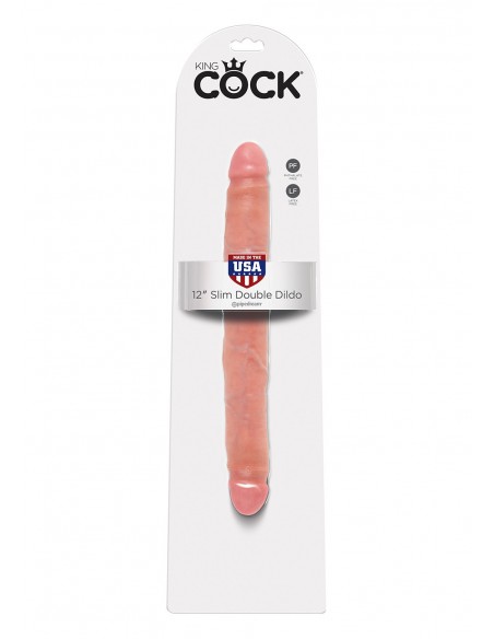 Dildo-Cock 12 Inch Slim Double Flesh - Dilda podwójne - 2