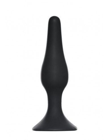 Plug-Slim Anal Plug Large Black - Korki analne silikonowe - 2