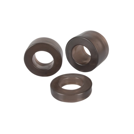 Rozciągacz do jąder Ball Stretching Kit — zestaw 3 pierścieni TPR, średnica wewnętrzna 2,5 cm, szerokość 1–3 cm - 1