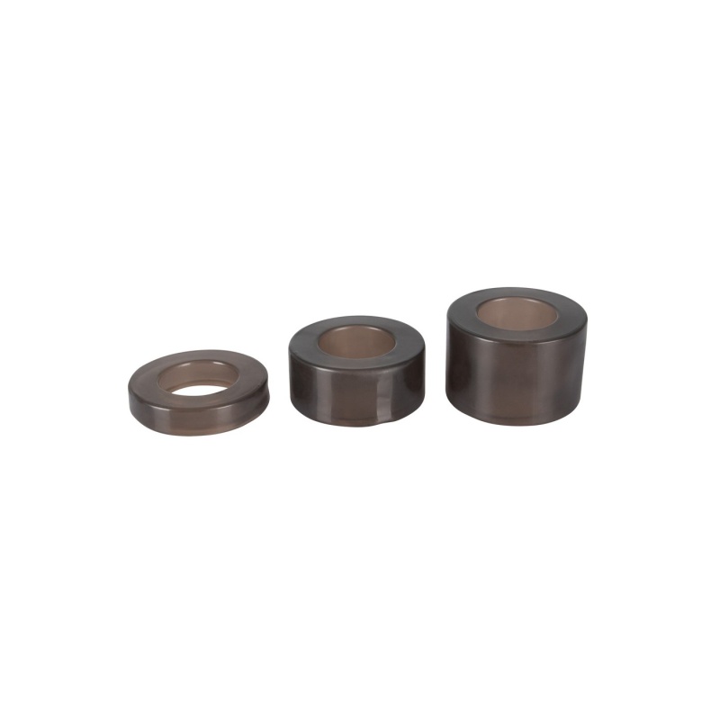 Rozciągacz do jąder Ball Stretching Kit — zestaw 3 pierścieni TPR, średnica wewnętrzna 2,5 cm, szerokość 1–3 cm - 3