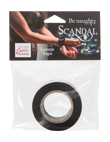 BDSM Scandal Lovers Tape Black - Taśmy, szarfy do krępowania - 1