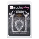 Stymulator-NIPPLE CLAMPS SILVER BEADED - 1