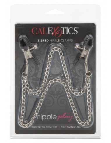 Stymulator-TIERED NIPPLE CLAMPS - Klamry i klipsy na sutki - 2