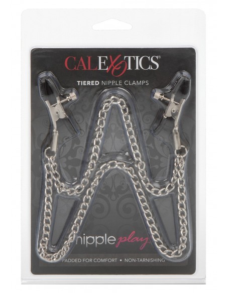 Stymulator-TIERED NIPPLE CLAMPS - Klamry i klipsy na sutki - 2
