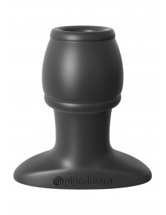 Plug-OPEN WIDE TUNNEL PLUG BLACK - Korki analne silikonowe - 1 2