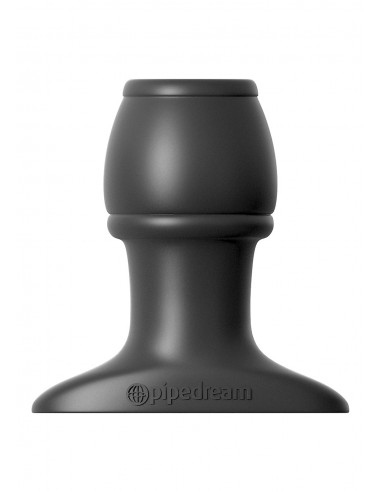 Plug-OPEN WIDE TUNNEL PLUG BLACK - Korki analne silikonowe - 3