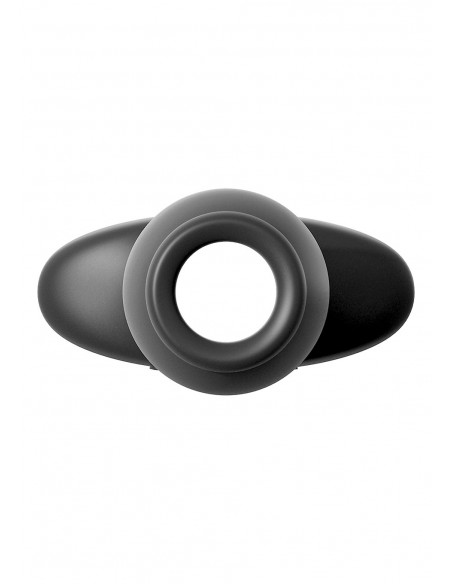 Plug-OPEN WIDE TUNNEL PLUG BLACK - Korki analne silikonowe - 4