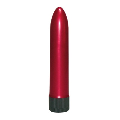 Mandy's Baby Vibe red – wibrujący mini-stymulator z ABS, długość 13 cm, średnica 2,5 cm - 1 2