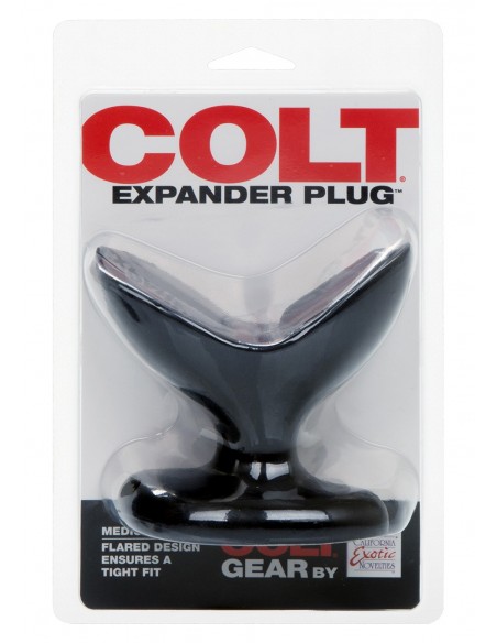 Plug-COLT EXPANDER PLUG MEDIUM BLACK - Korki analne silikonowe - 2
